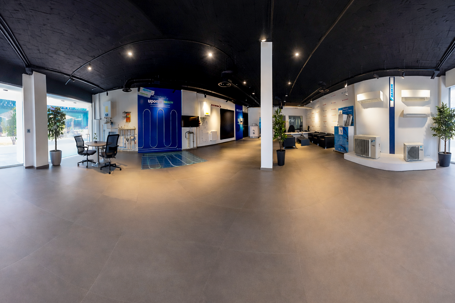 comfort systems showroom